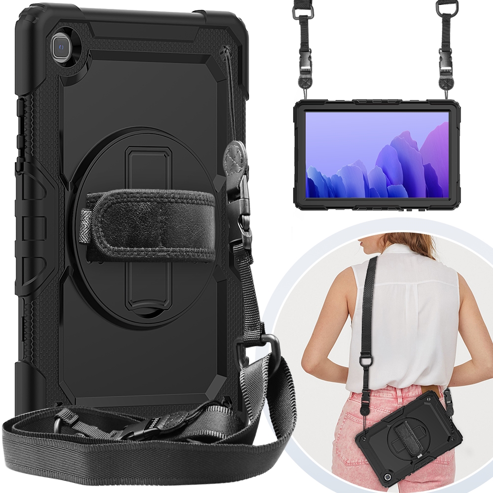 Anti Shockproof Kickstand Silicone Rugged Tablet PC Case Protective Cover For Samsung Galaxy Tab A7 T500 T505 10.4 inch
