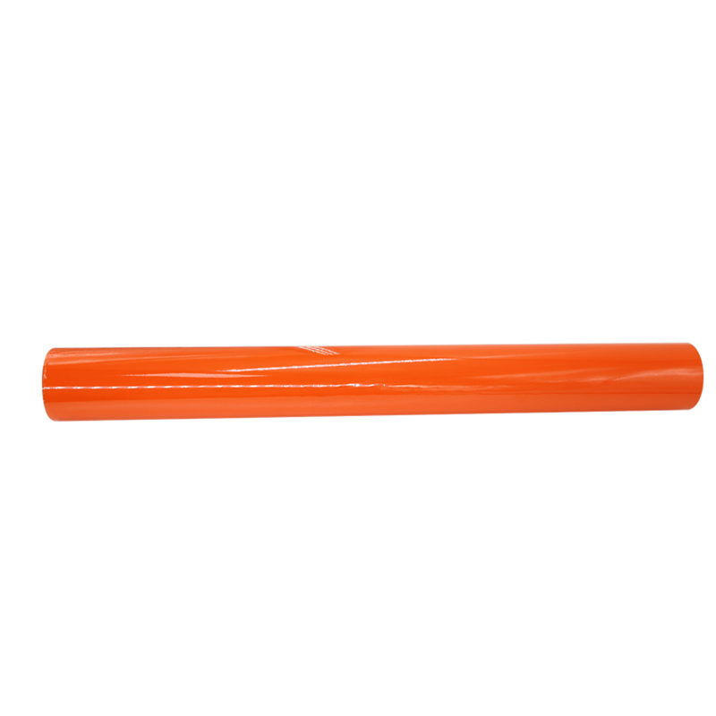 DIY toner foil heat transfer roll toner reactive foil in Light orange pigment foil