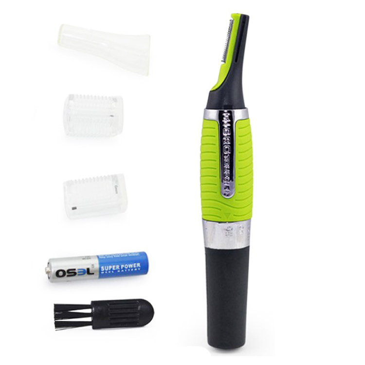 Wholesale LED men ear nose neck hair trimmer electric ear nose hair trimmer for men