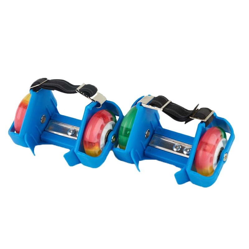 Wholesale heel glider street flashing roller skate led shoes with good quality low price
