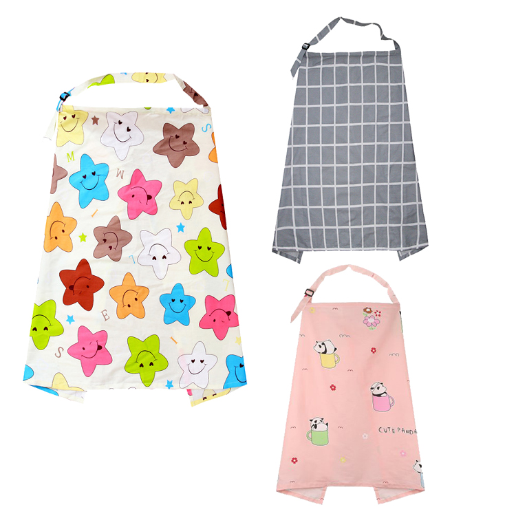 Natucare BSCI rainbow nursing cover breastfeeding scarf packing