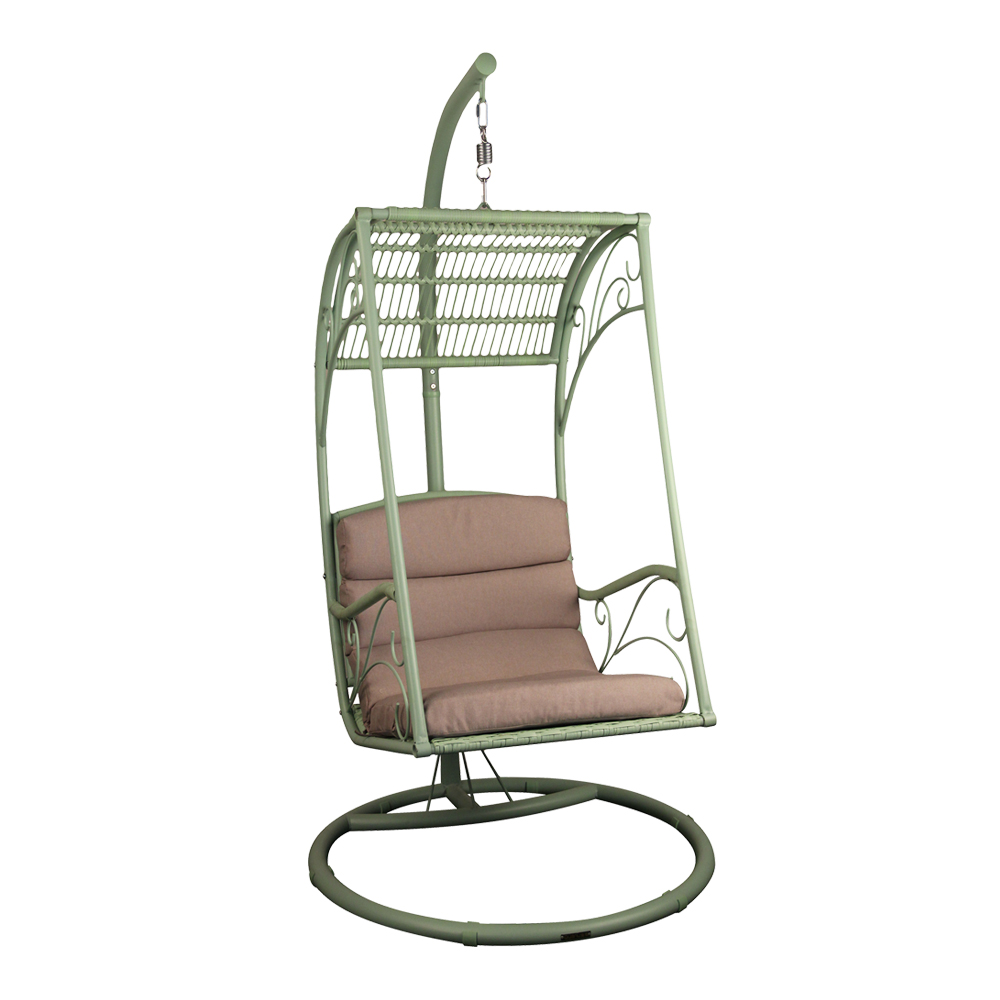 Fashion and Modern Cheap Patio Swing Egg Chair Resin Wicker Hanging Chair White Hanging Chairs