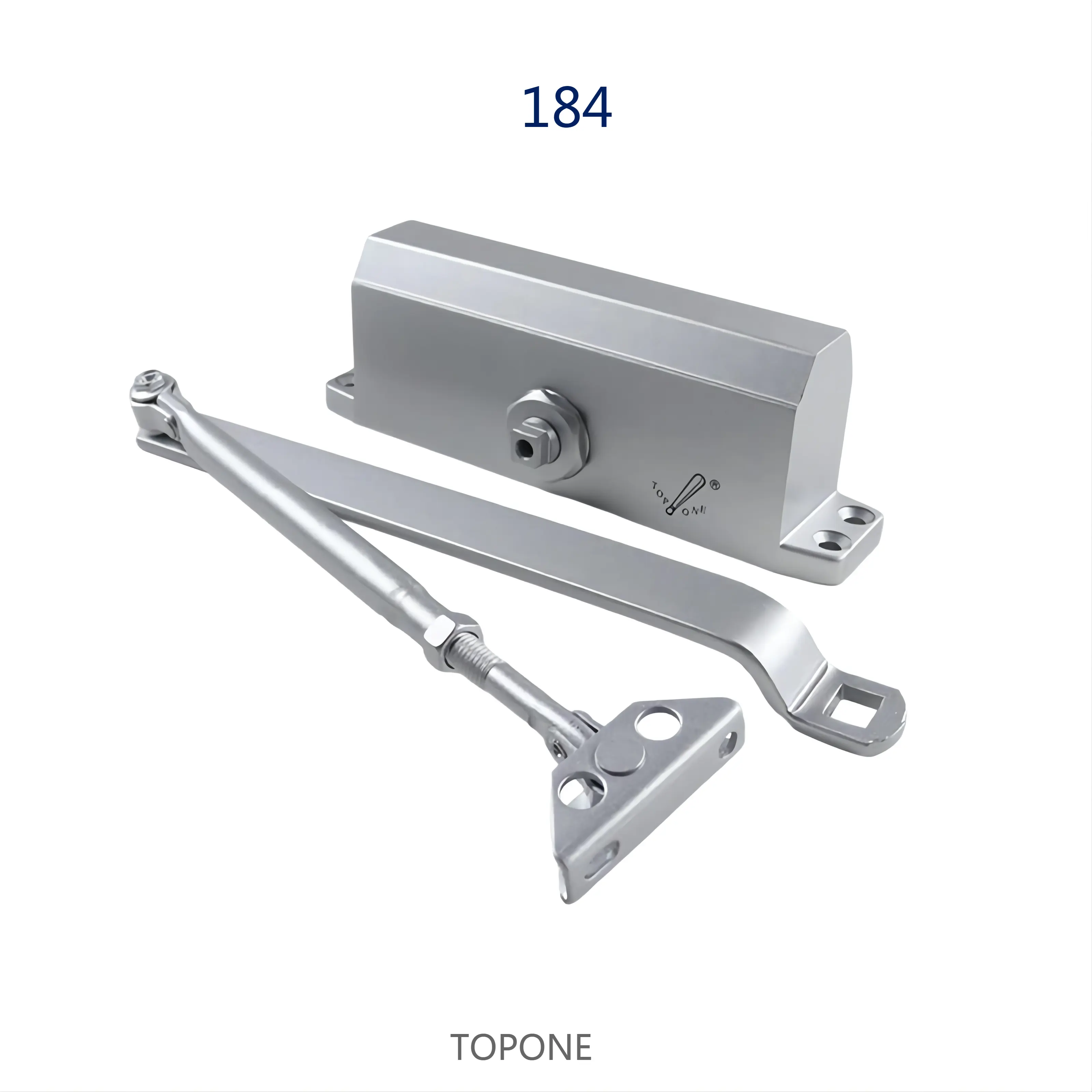 TO-184 NHO Model High Quality Stainless Steel Rim Type Fire Rated Fire Door Closer