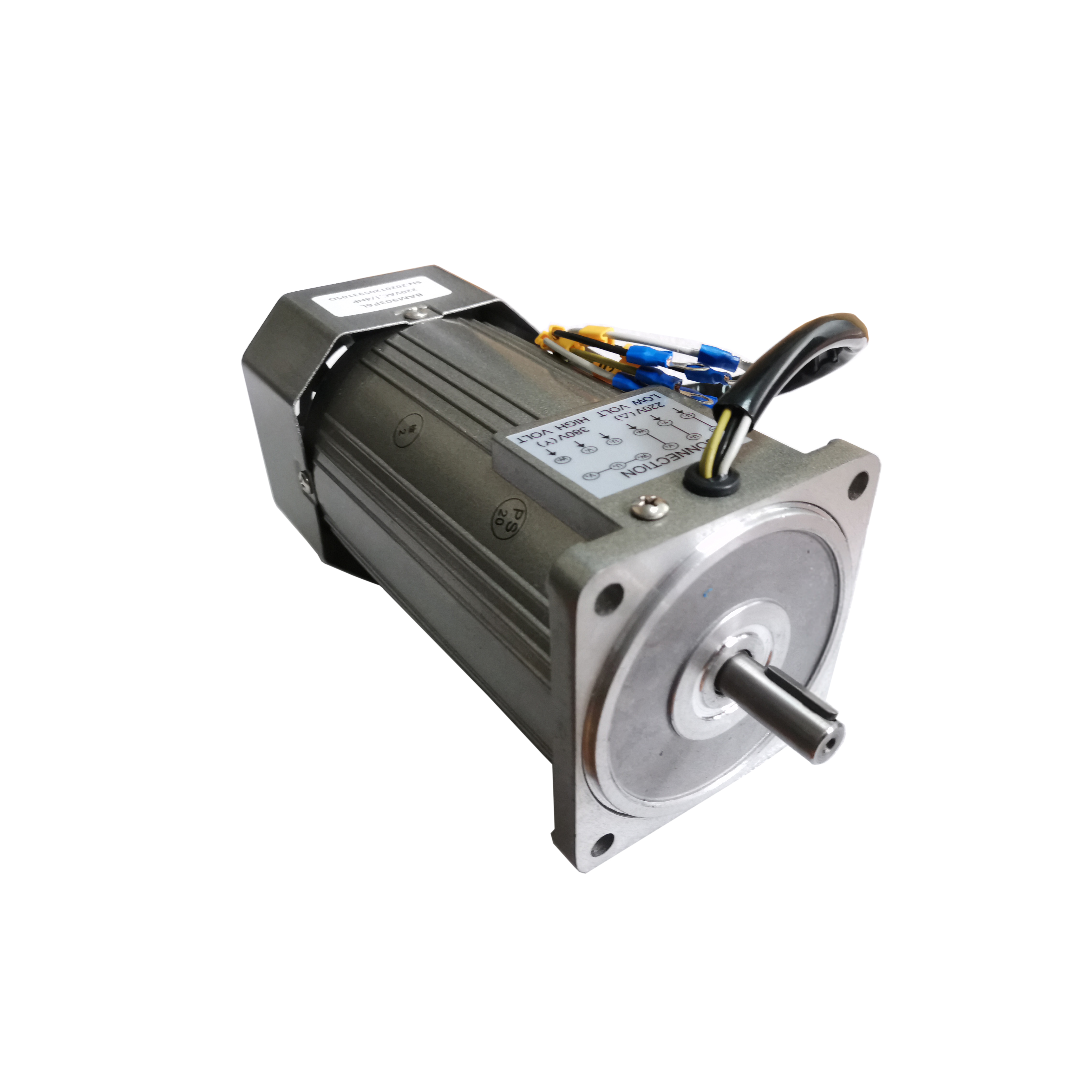 5IK180 90 мм диаметр 180W 1400 об/мин однофазный или 3 фазы матч RV30 червь или цилиндрическим редуктором AC асинхронный 220V/380V 1/4hp двигатель