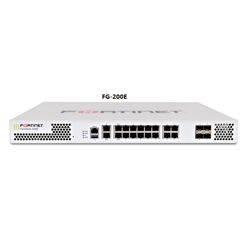 FG-200E Fortinet NGFW среднего диапазона серии FortiGate 200E брандмауэра