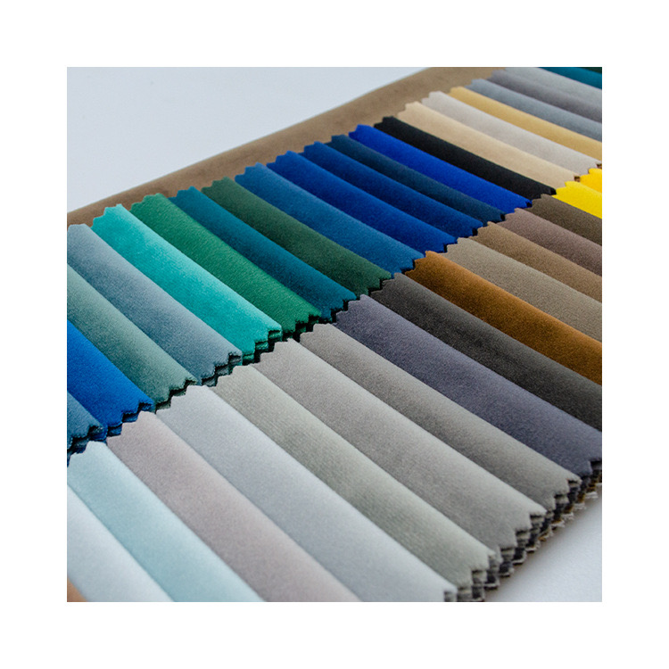 Hot Sale Holland Velvet Multi Colors Upholstery Soft Holland Velvet For Curtains Furniture Garments