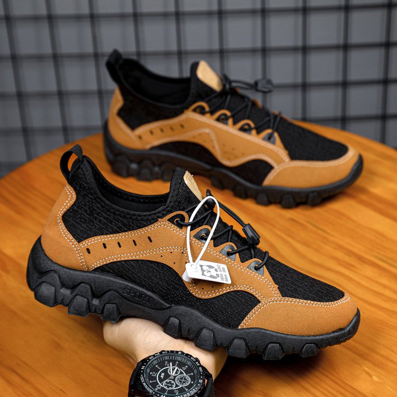 Factory Wholesale Men's Casual Shoess Soft Fitness Walking Shoes Sneakers Men Fashion Sneakers Custom Shoes Stock