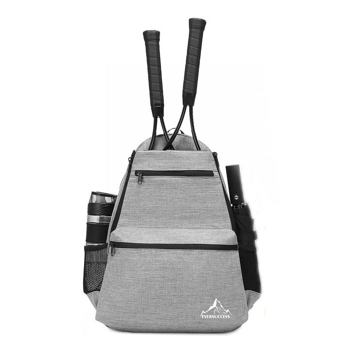 Professional Sports Tennis Backpack Men and Women Holds 2 Rackets with Ventilated Shoe Compartment Tennis Bag