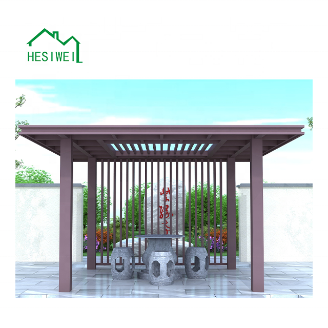 Hot selling china Chinese style wholesale outdoor aluminium pergola gazebo canopy outdoor