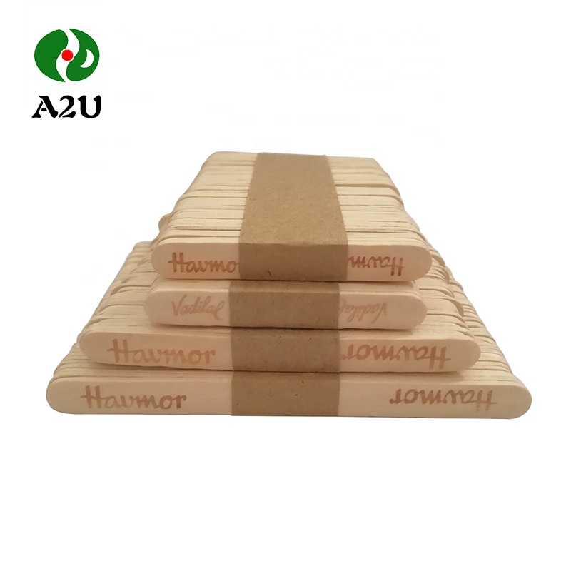 Disposable healthy style birch odorless Wood ice cream Sticks