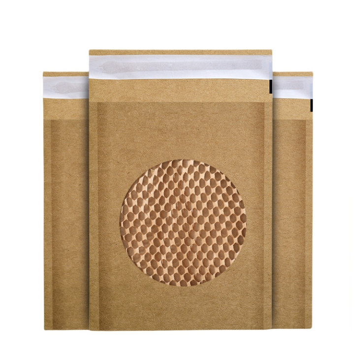 eco friendly shockproof ecommerce delivery paper bag recyclable Honeycomb rigid envelope mailers for electronics