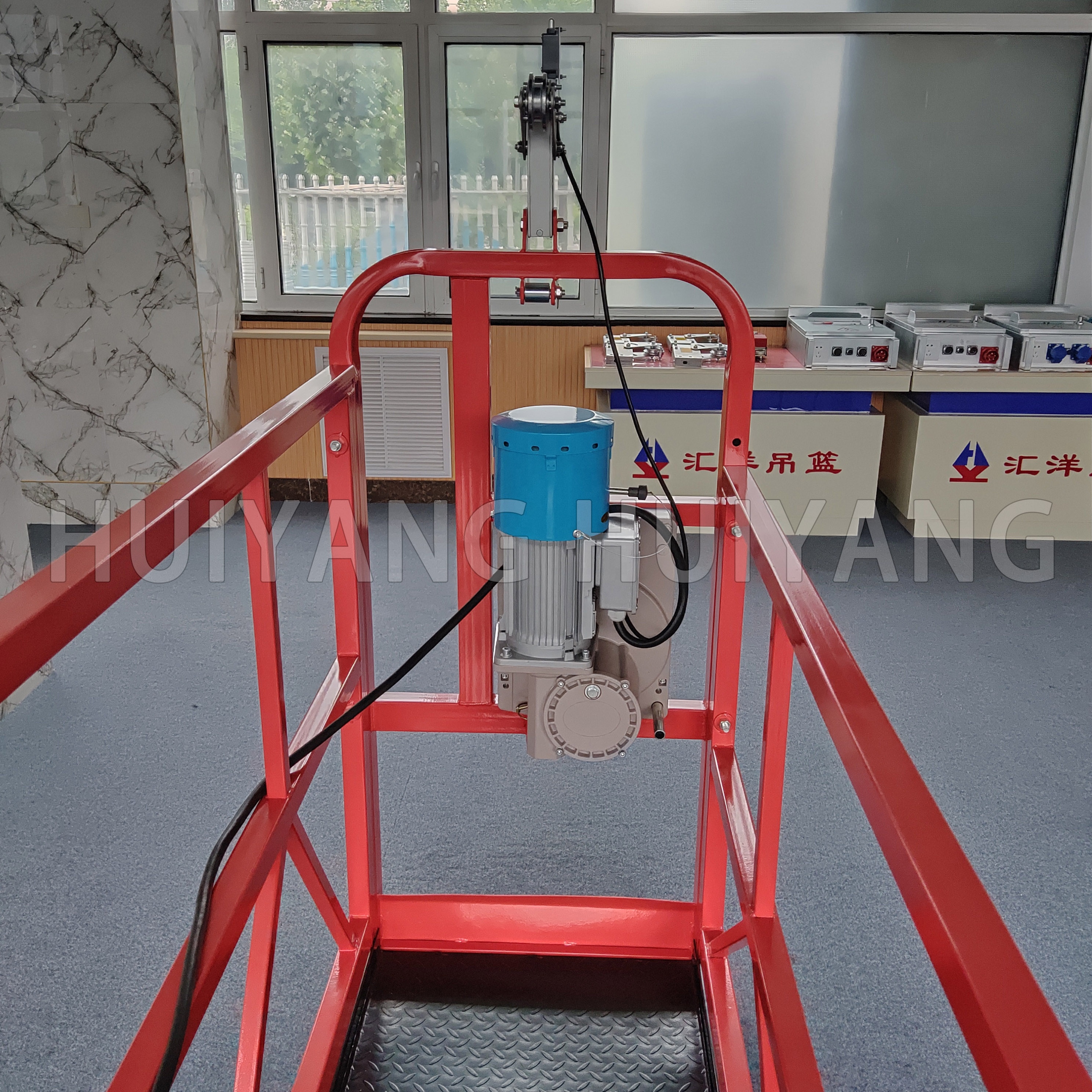 ZLP630 Electric Painting Building Maintenance Unit Rope Suspended Platform