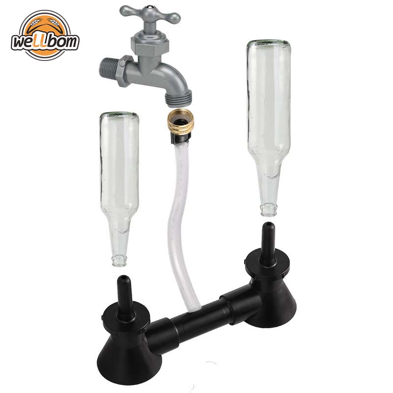 Быстрое домашнее ПИВОВАРЕНИЕ G3/4 ''нить Carboy Стекло Пиво двойная бутылочка мойка