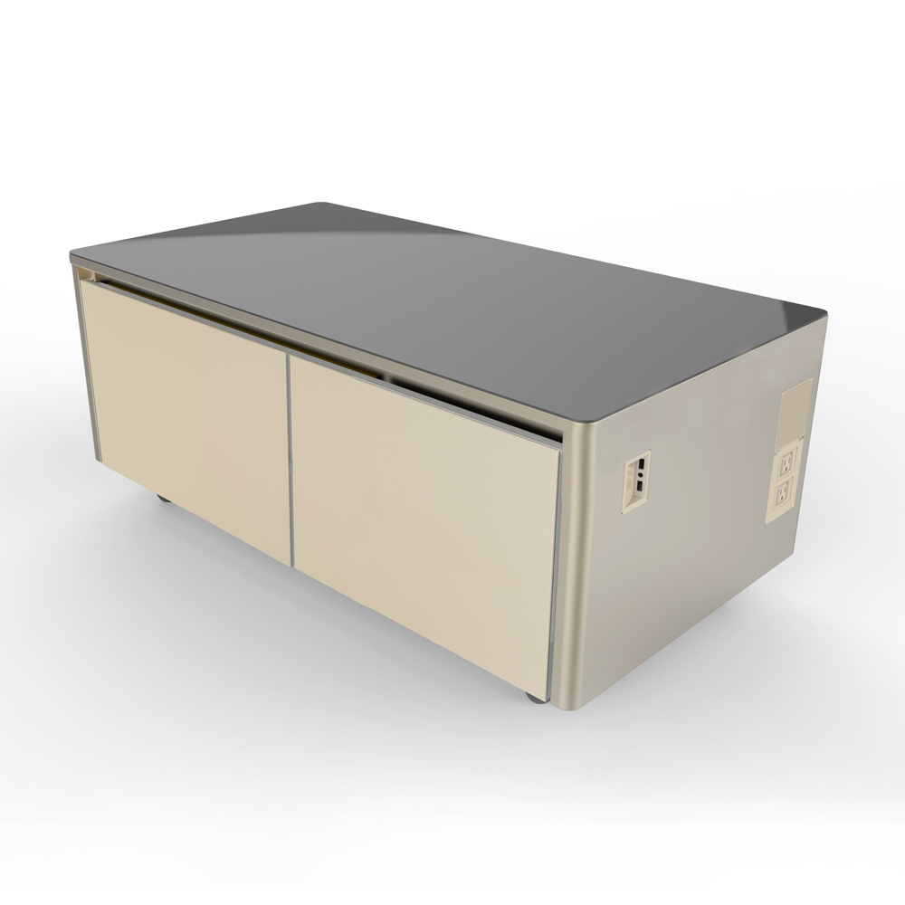 2020 Fashion Design Good Quality Smart Tea Table Music Fridge