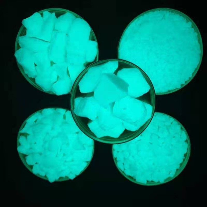 Hot Sale luminous pebbles stones artificial luminous stone high brightness pavement for garden