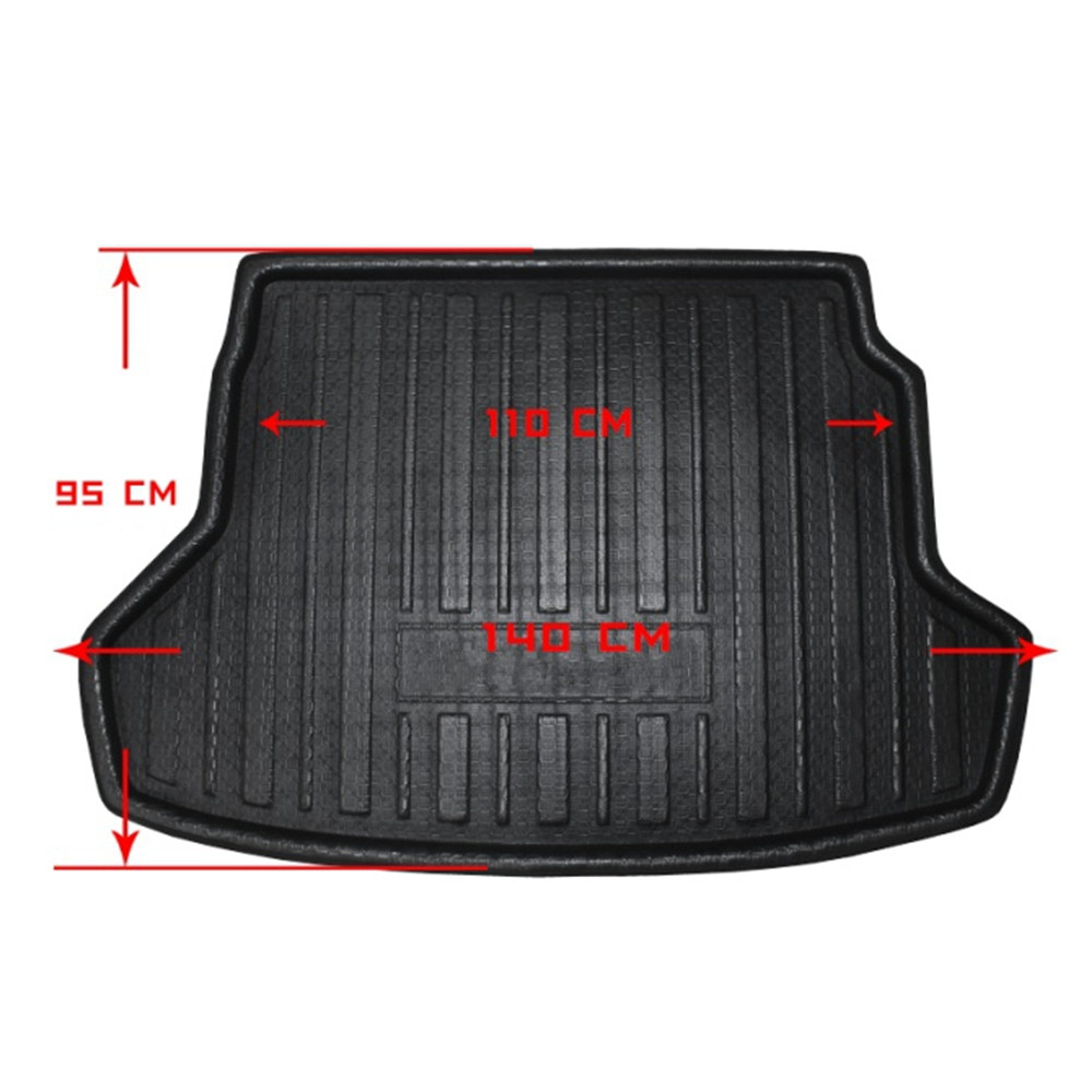 Car Rear Cargo Case Trunk Floor Mat Waterproof Trunk Tray For Accent