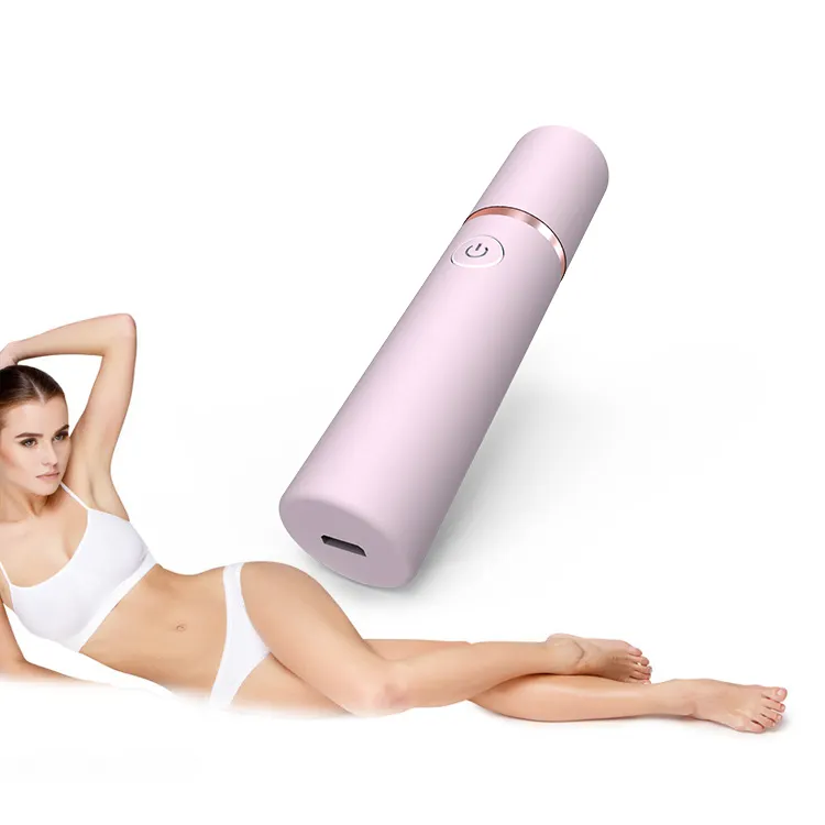 Hair Removal Epilator USB Rechargeable Electric Hair Removal Lipstick Shape Female Painless Facial Hair Remover Electric Epilator