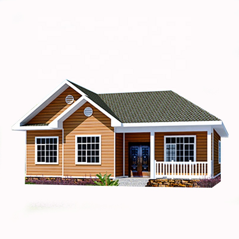 one floor prefab house with 3 bedrooms
