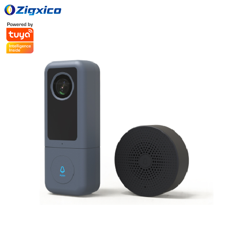 Домашний телефон безопасности с дистанционным управлением на улице Tuya 3MP 1080P дверной Звонок камера водонепроницаемый смарт-кольцо Wifi беспроводной видео дверной звонок