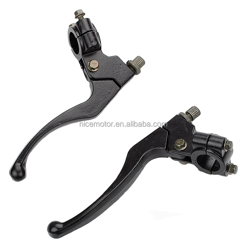 Dirt Bike Left Right 7/8" 22mm Clutch Brake Handle Levers Perch Fit XR80 XR100 CRF70 CRF80 CRF100 Pit Dirt Motor Bike Motocross