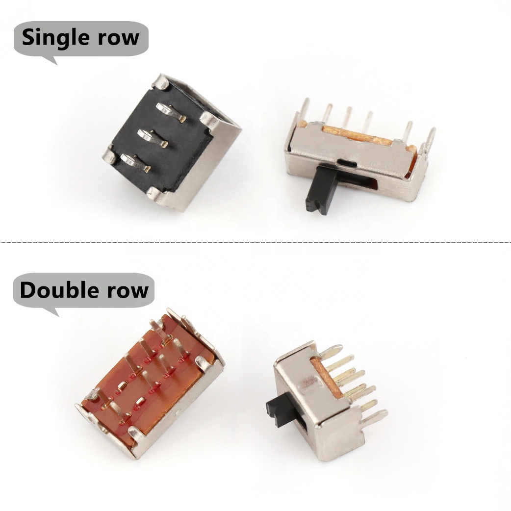 Slide Sliding Switch 3 Position SS13D01-G6 Single Row 4 pins slide switch