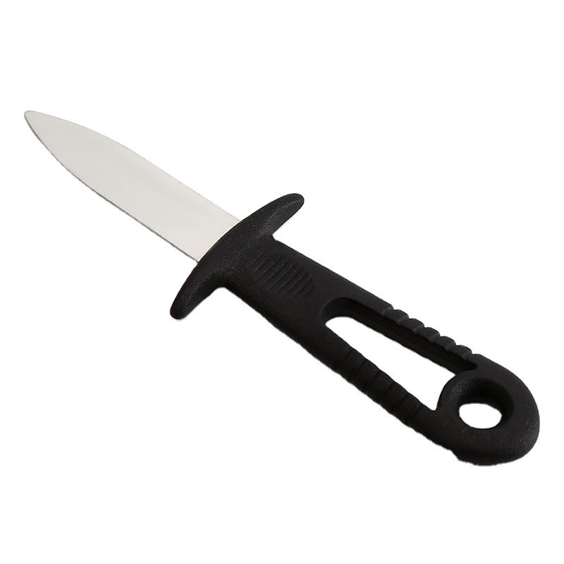 Oyster Shucking Knife of Stainless Steel Oyster Knife with Premium Quality PP handle and Hanging Hole