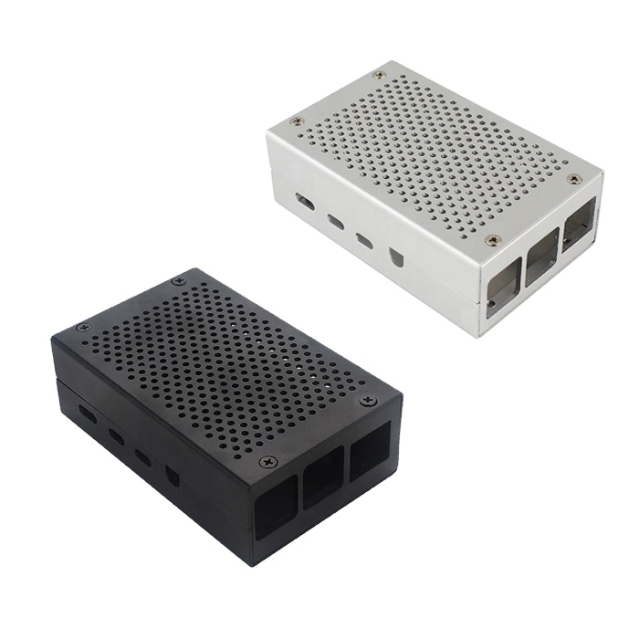 Высококачественный корпус из алюминиевого сплава для Raspberry Pi 4, Защитный металлический корпус для Raspberry Pi 4 B