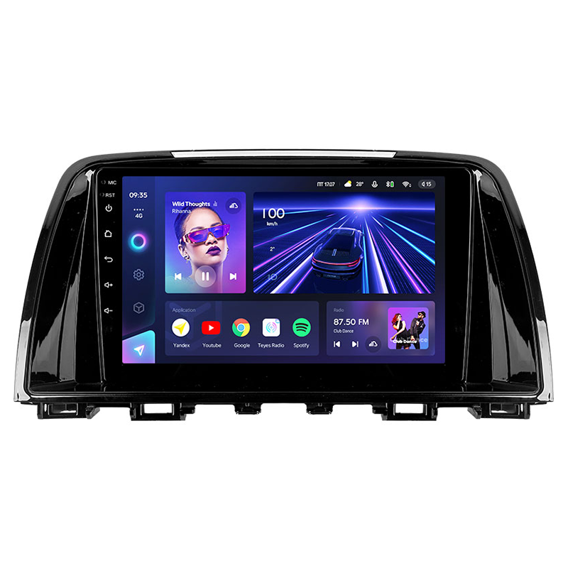 Автомагнитола TEYES CC3 для Mazda 6 3 GL GJ 2012-2017, мультимедийный видеоплеер, навигация, стерео, GPS, Android, 2din, разъем 2 din, dvd