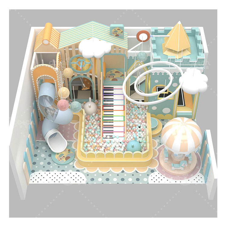 Custom children soft play indoor playground equipment kids indoor playground area