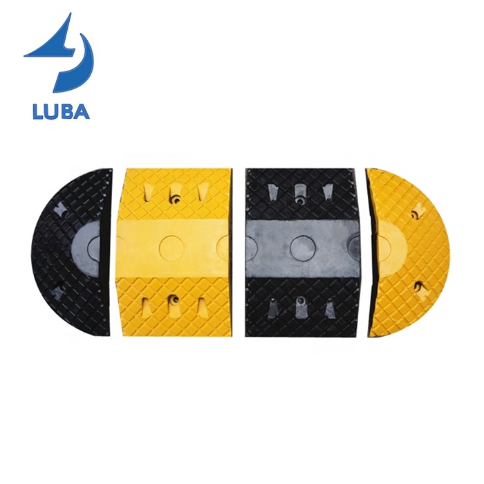 250X400X70Mm Factory Manufacture Various Heavy Duty Rubber Speed Bump