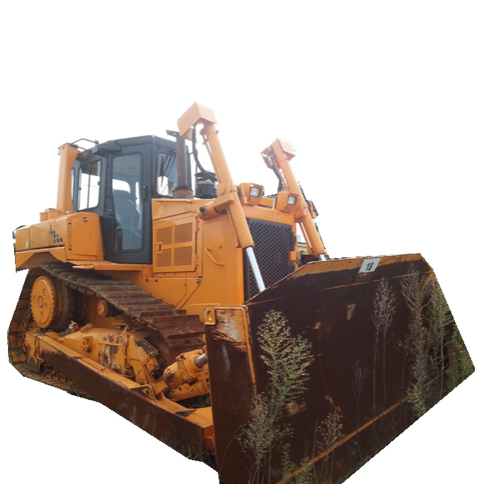 Бульдозер б/у CAT D6R, оригинальный японский бульдозер в хорошем состоянии с низким временем работы, горячая Распродажа в Шанхае