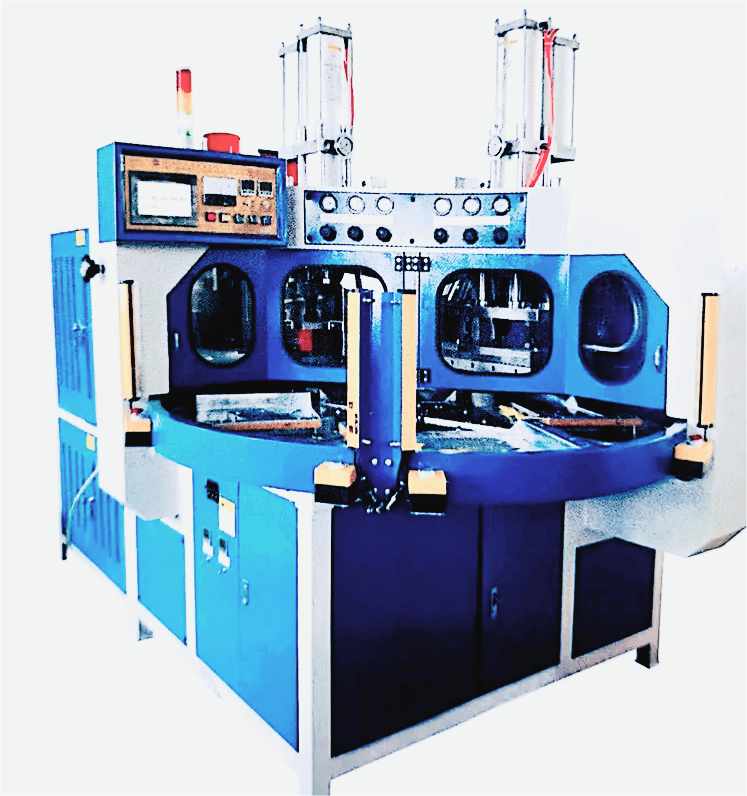 hot sell &popular Four Working Station High Frequency Welding and Cutting Machine Price for making plastic blood bags
