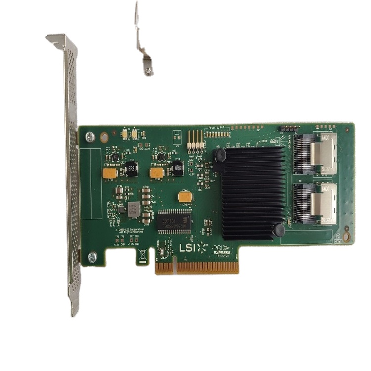 Новый хост-адаптер LSI 9211-8i, Pcie 2,0, совместимая карта HBA для Чиа майнинга