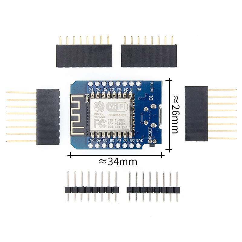 Макетная плата Inkson NodeMcu Lua WiFi IOT на основе ESP8266 WeMos D1 Mini ESP32 ESP-32F Module