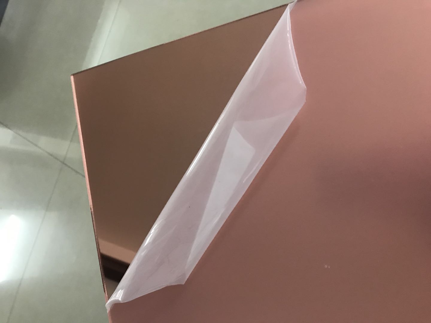 2021 new 1mm 2 mm 3mm Zhanyu RTSM7C acrylic glitter sheet acrylic gold silver rose gold mirror sheet