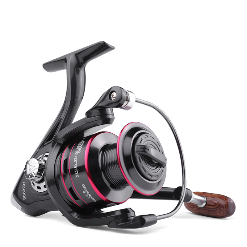 1000-7000 Металл Морской penn baitcaster спиннинговая удочка и Катушка комбо рыболовные катушки