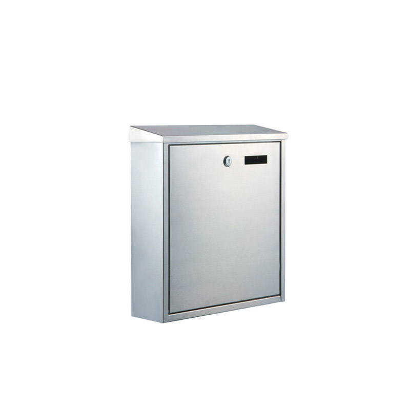 Residential modern stainless steel mailbox vertical mailbox smart wall-mounted mailbox
