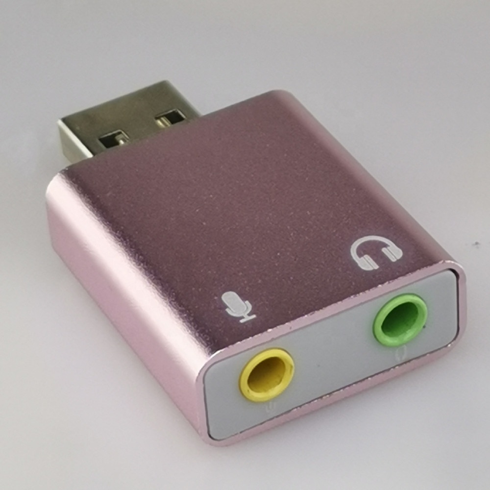 7,1 USB до 3,5 мм разъем Jack для микрофона и наушников стерео гарнитура 3D звуковая карта аудио-адаптер для планшетных ПК