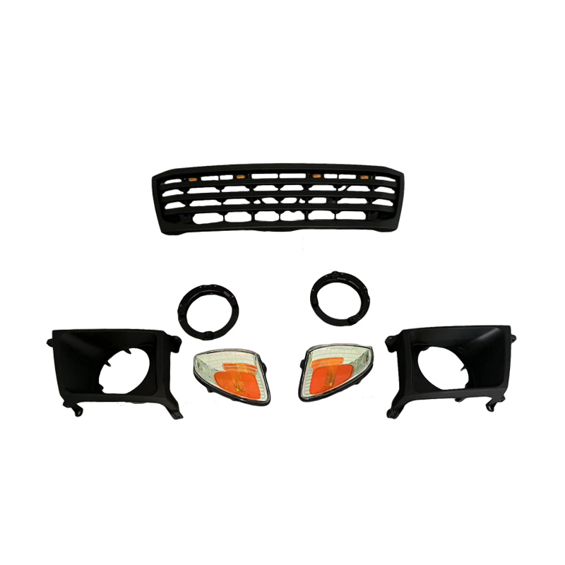 Передняя решетка для LC95 LC100 1998 1999 2000 2001 2002 Land Cruiser Prado передняя решетка со светодиодной подсветкой