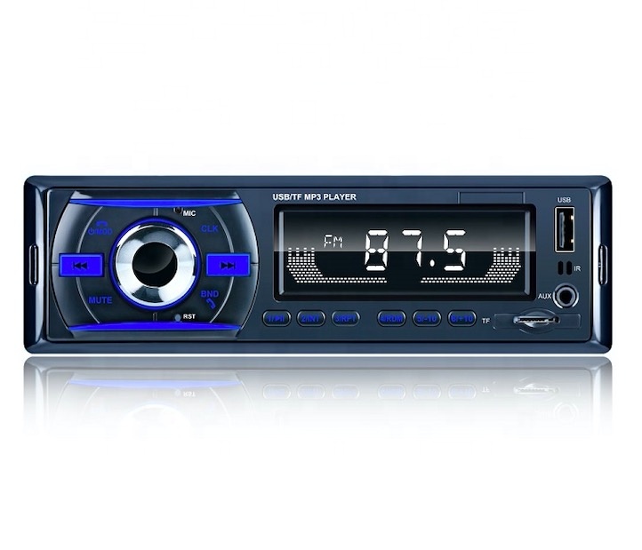 Big LCD Screen Car Radio 1233 Stereo Remote Control Digital Auto Music Stereo Car MP3 Radio Player