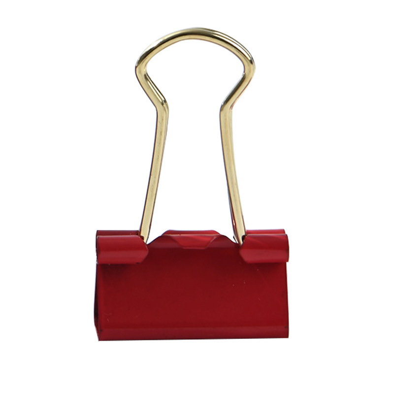 Binder Clips Assorted Color Paper Clamps Various Sizes Metal Paper Binder Clip Binding Clamp Bulk School Office Supplies
