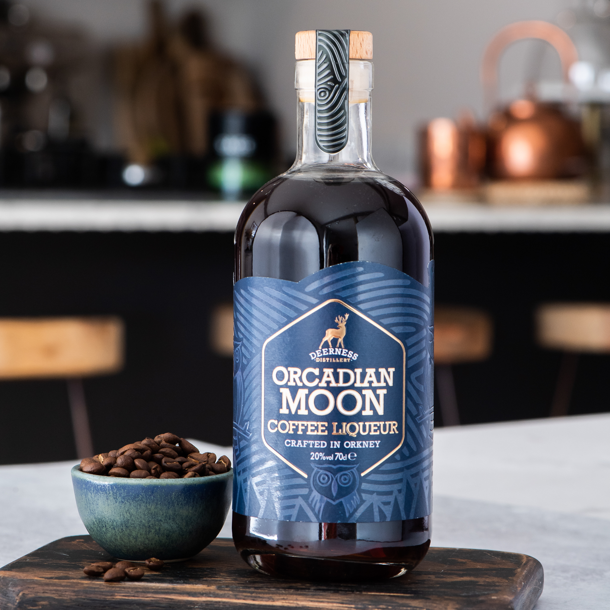 Multi Award Winning Premium Coffee Liqueur Orcadian Moon 20CL Bottle Scotland UK Liquor Liqueur 200ml Wholesale