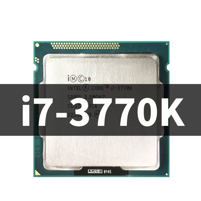 Ядро i7-3770K i7 3770K 3,5 ГГц четырехъядерный процессор 8 м 77 Вт LGA 1155