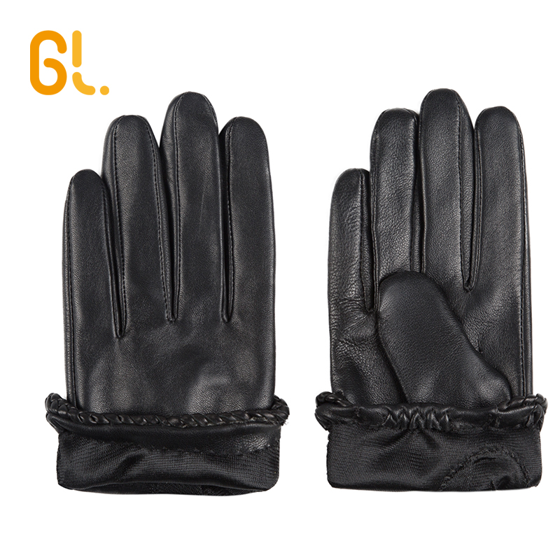 WMGloves030 GL новые женские сексуальные зимние перчатки без подкладки для вождения ручной работы из натуральной козьей кожи