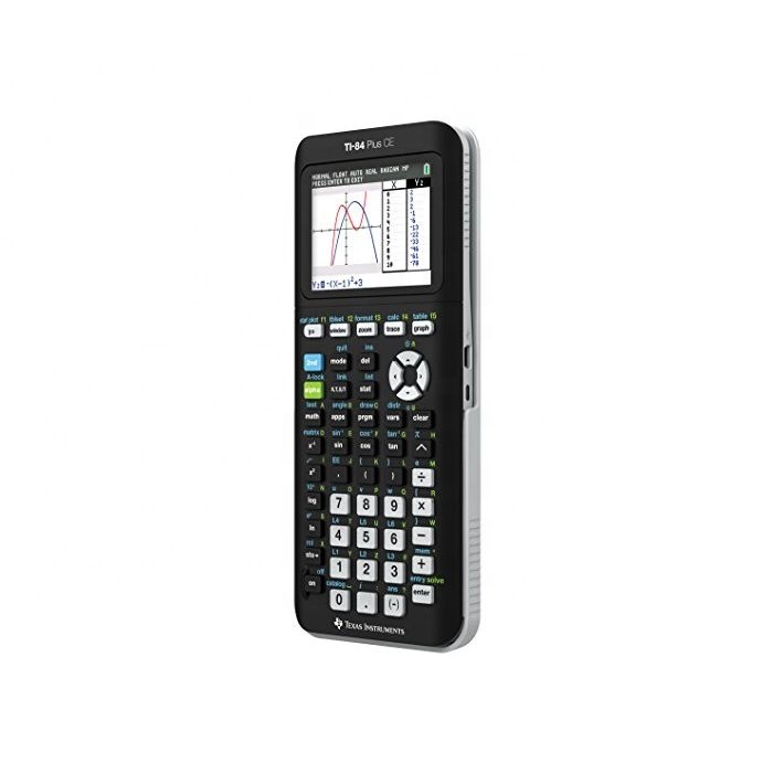 Новый TI-84 плюс CE цвет графический калькулятор, черный