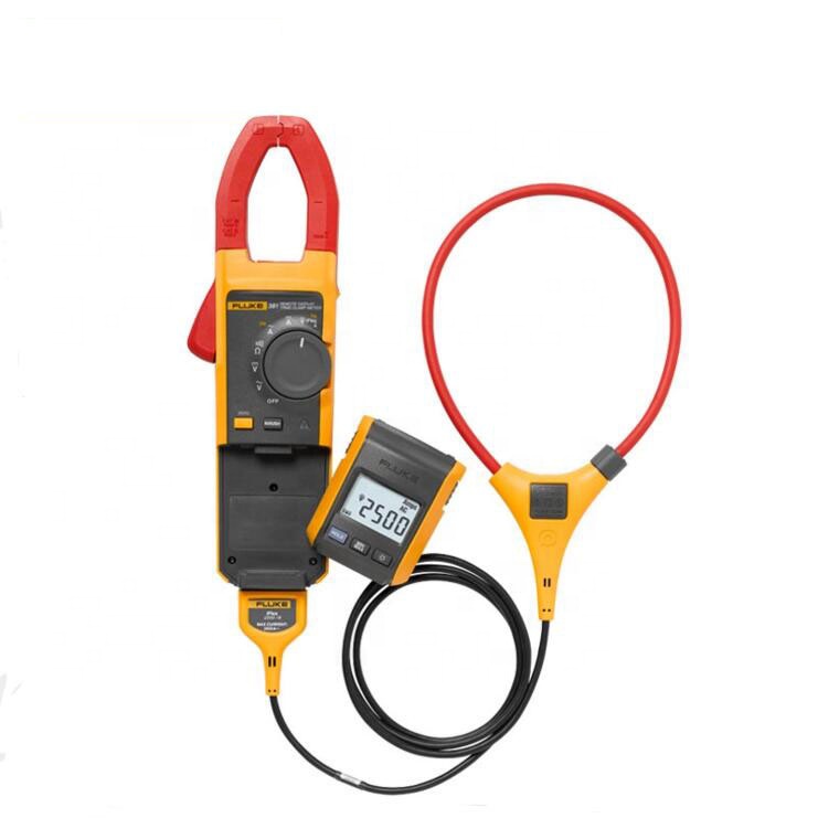 381 дистанционный Дисплей True RMS 2500A клещи с сумкой и гибким зондом F381