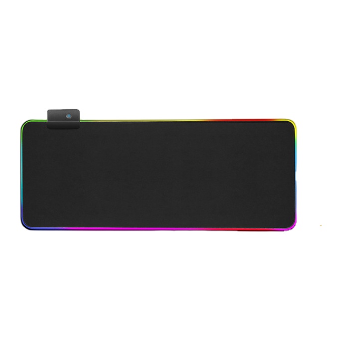 OEM цветная (RGB) игровой коврик для мыши для геймера светодиодный компьютерный коврик для мыши с подсветкой ковер