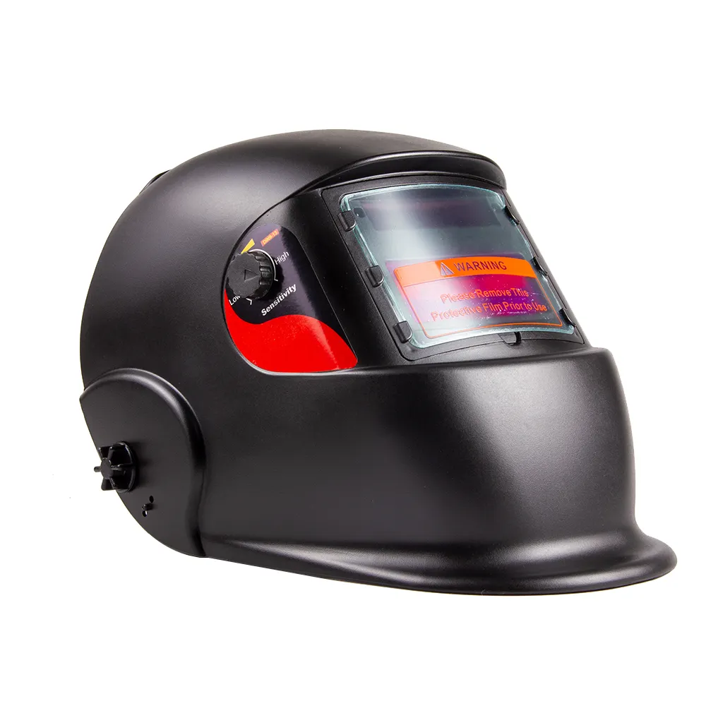 Huarui high quality S998F Grade One Hard Hat Helmet black Welding Mask Auto Darkening Industrial Welding Helmet for Welder