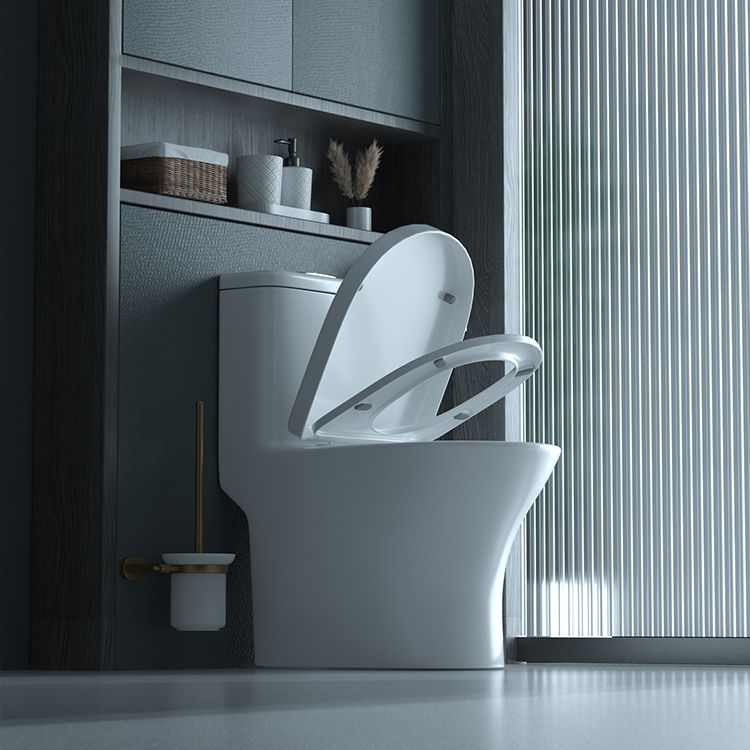 Hot sale cheap white color water closet ceramic one piece toilets and sink bathroom toilet set