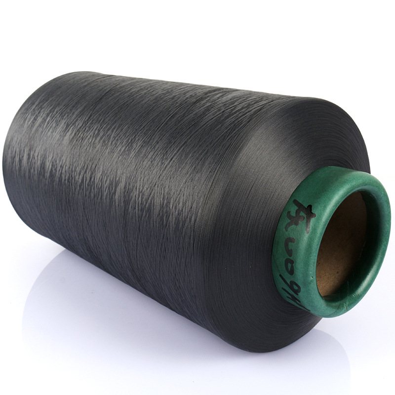 100% poly drawn textured yarns stock polyester dyed yarn dty polyester yarn china